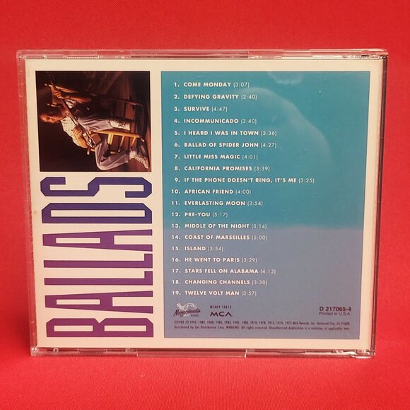 Ballads Jimmy Buffet CD 1992 - Picture 2 of 8